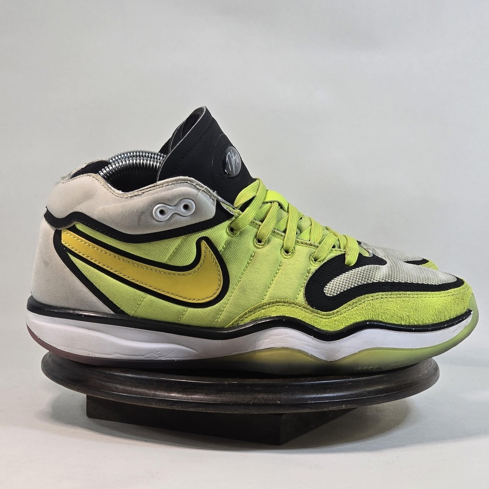 Nike Air Zoom GT Hustle 2 Shoes Mens Size 8.5 Green Black DJ9405-300 Basketball